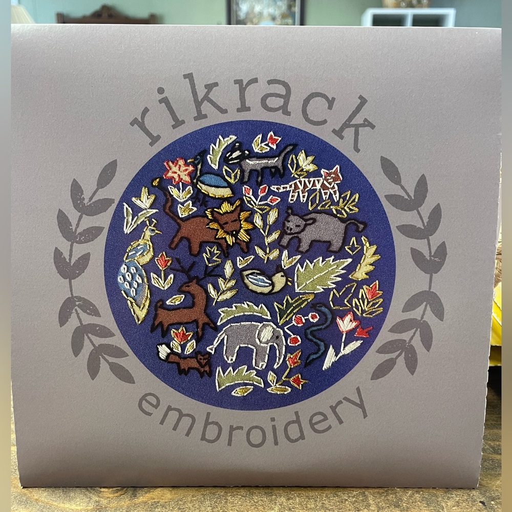 Rikrack Embroidery Kit - Wildlife
